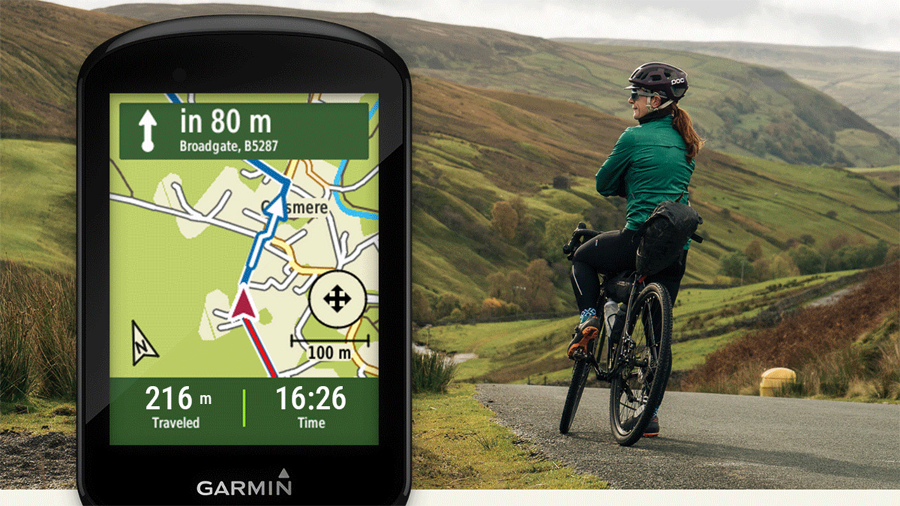 Komoot lance sa navigation en direct sur Garmin GPS